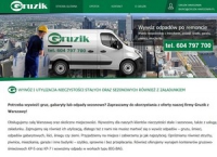 www.gruzik-warszawa.pl utylizacja gruzu i gabarytów